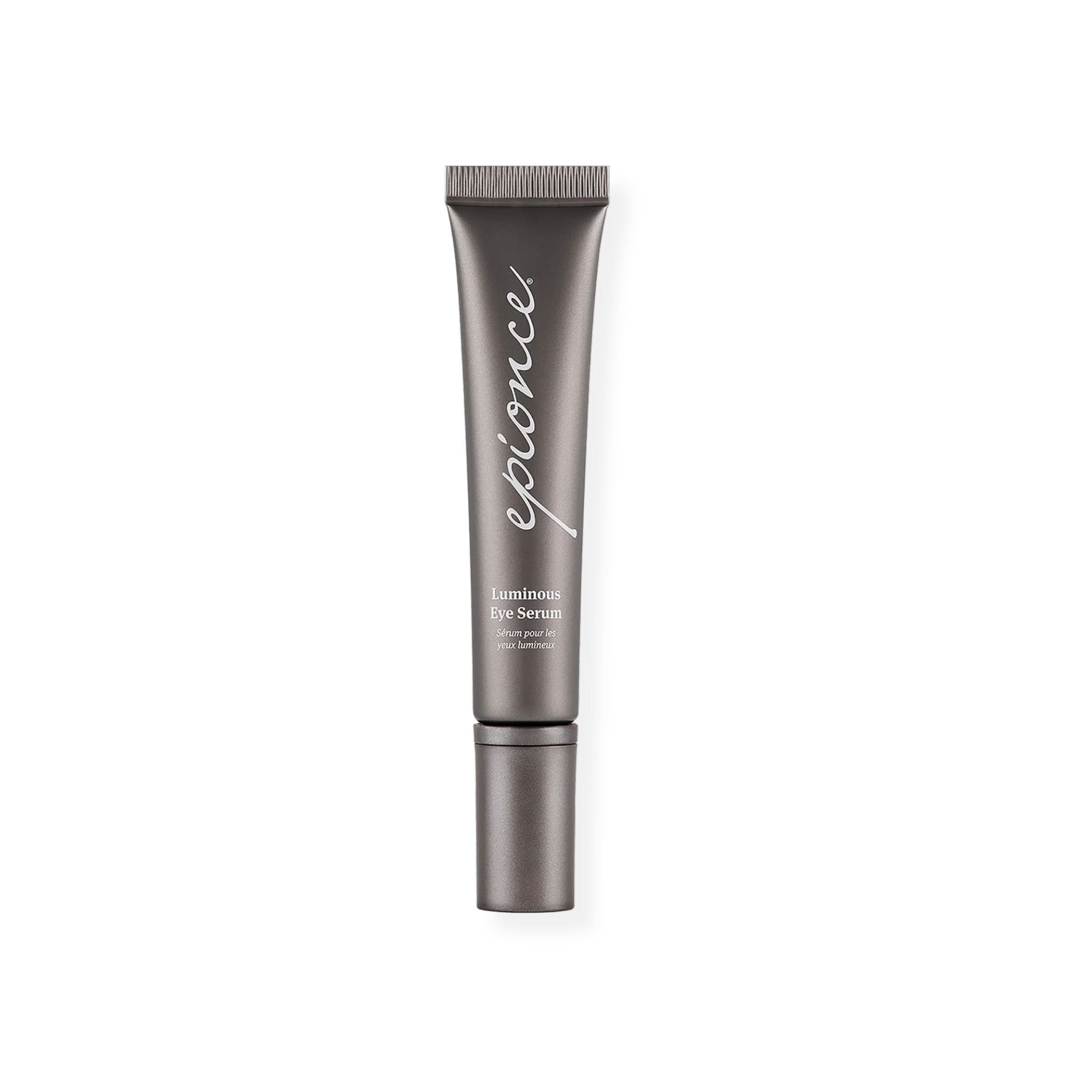 Epionce Luminous Eye Serum tube on a white background