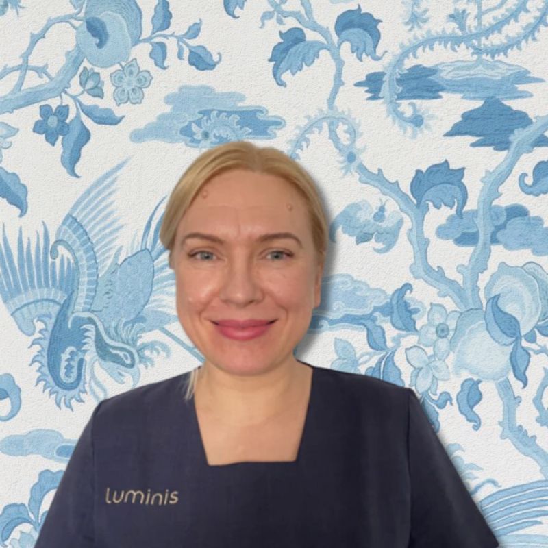 A head shot of one of the Luminis Beauty Therapists - Ausra.