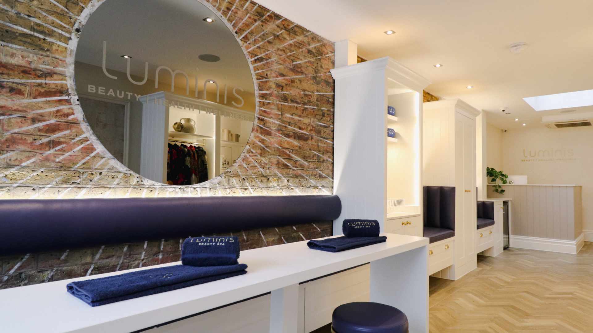 Manicure and Pedicure station in Luminis Chislehurst's Modern Spa. 