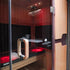 Infrared sauna with &